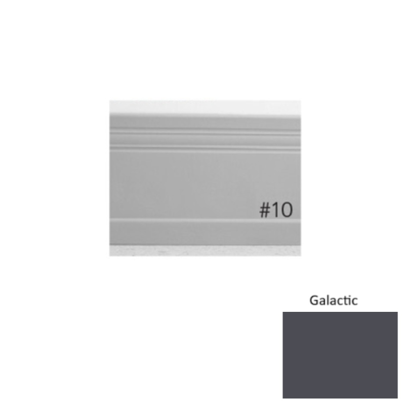 Pinnacle Plus #10 Serenity Galactic Rubber Coil Wall Base - 4" X 60 Ft
