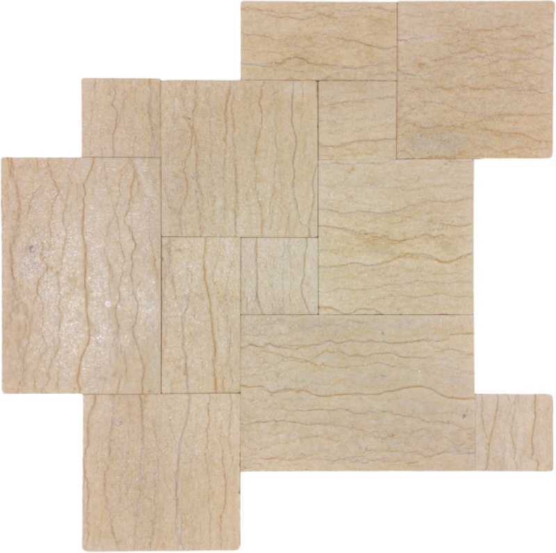 Surf Beach Marble Versailles Pattern - Leather - Various Sizes