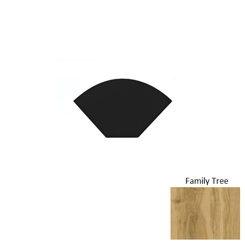 Prime Premium Family Tree Luxury Vinyl Moulding / Trim - 94" Quarter Round - Embossed