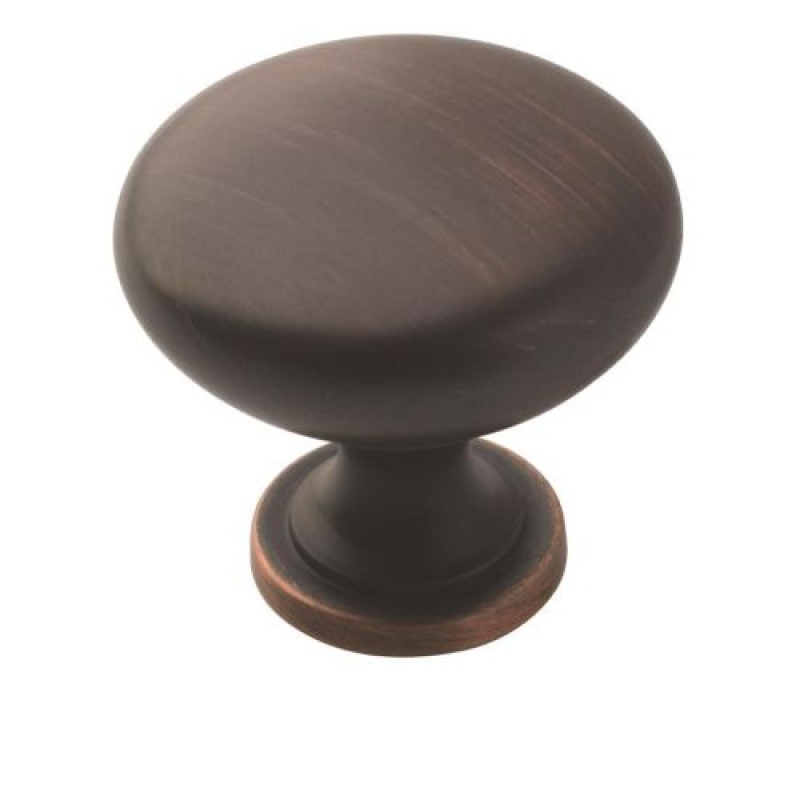 Edona Zinc Cabinet Knob - Oil Rubbed Bronze - 1 1/4" (32 Mm)
