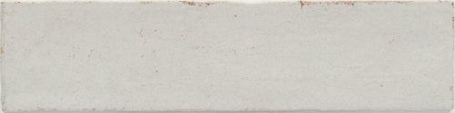 Maiolica Tender Gray Crackled Ceramic Tile - Glossy - 3" X 12"