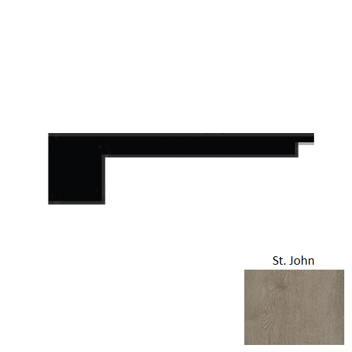 Gencore St. John Embossed Square Flush Stair Nose