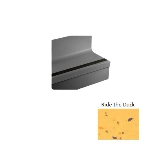 Johnsonite Ride The Duck Cubis Speckled Stair Tread with Riser