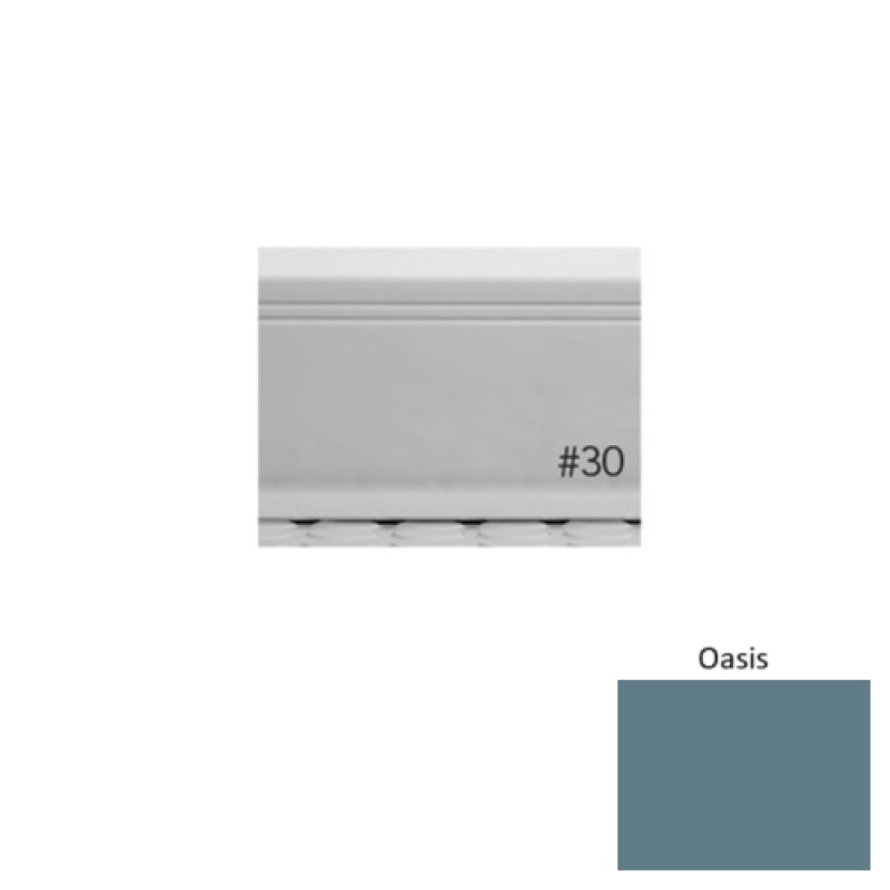 Pinnacle Plus #30 Sketch Oasis Rubber Coil Wall Base - 4" X 120 Ft