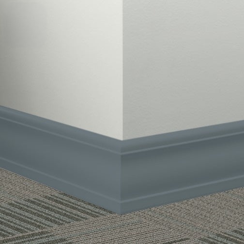 Johnsonite Blue Lagoon Rubber Millwork Contoured Wall Base