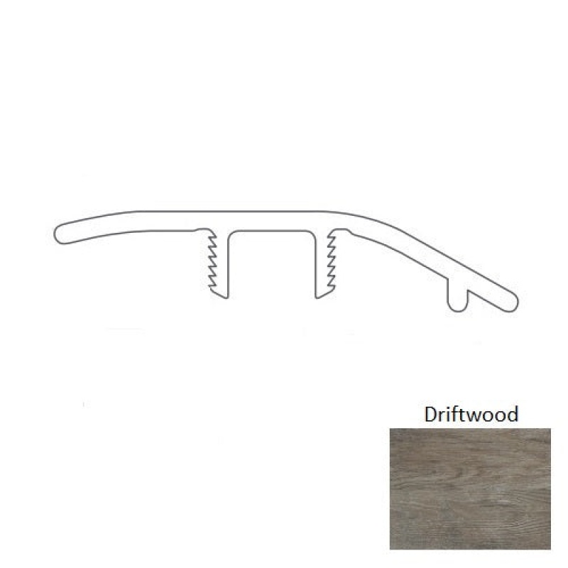 Dockside Driftwood 94" Reducer Trim