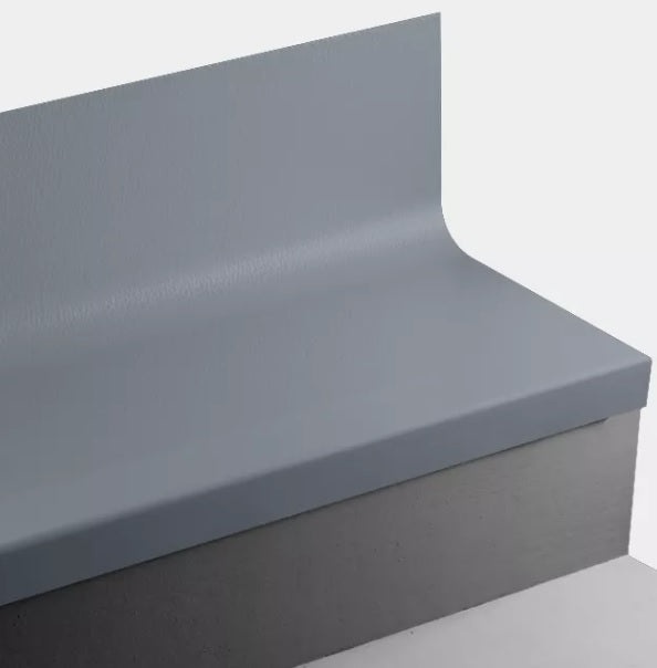 Navy Blue Hammered Rubber Stair Tread