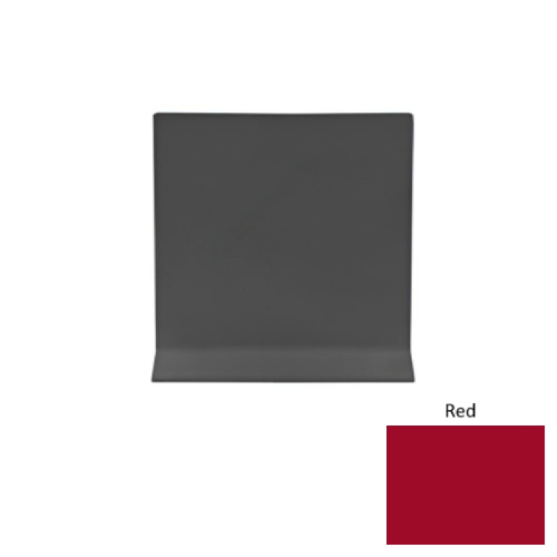 Red Vinyl Wall Base - 4" X 48" X .080" Cove