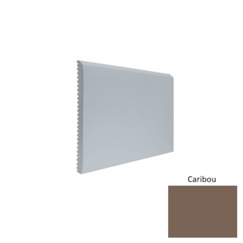 Contours #65 Vertical Caribou Rubber Profiled Wall Base