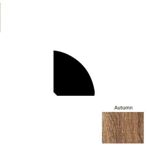 Kodiak Autumn Hardwood Moulding / Trim - 84" Quarter Round - Wire Brushed