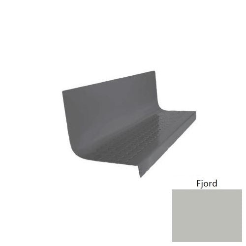 Flextones Fjord Type 1701 Distinct Designs Rubber - 20 1/2" X 72" Stair Tread - Rgt Radial Ii Raised Disc Design