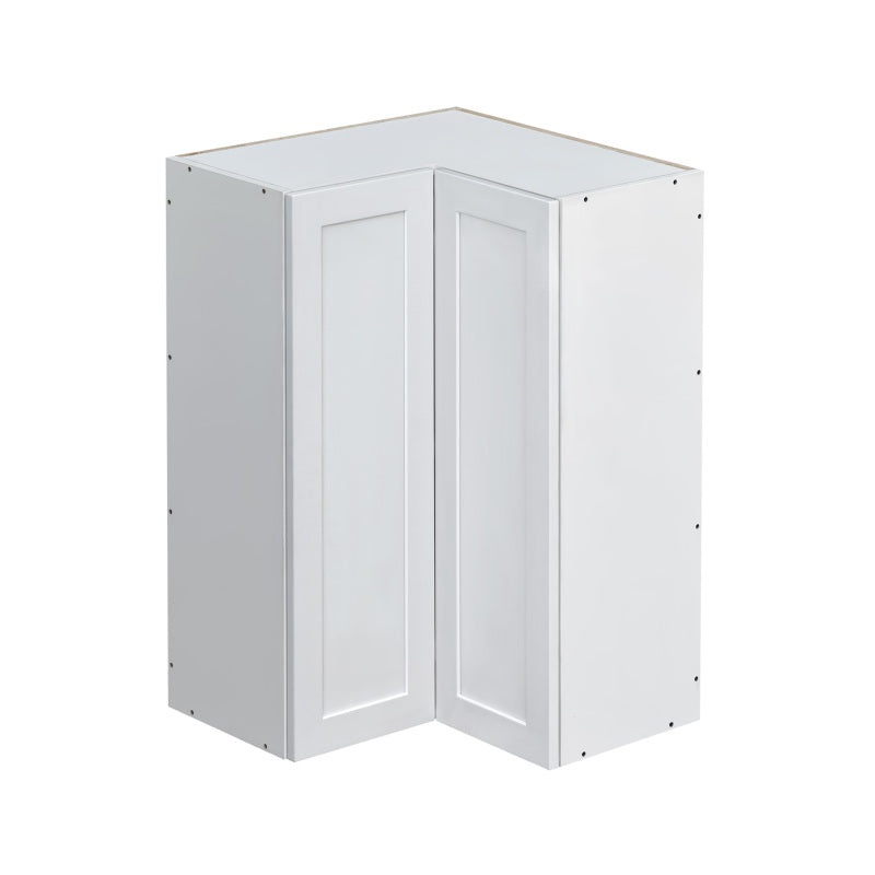 Mallorca White Shaker Wood Kitchen Diagonal Corner Wall Cabinet - 36" X 24" X 36" (Assembly Required) - White