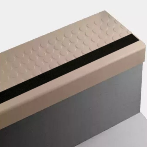 Johnsonite Sisal Raised Round Rubber Moulding / Trim