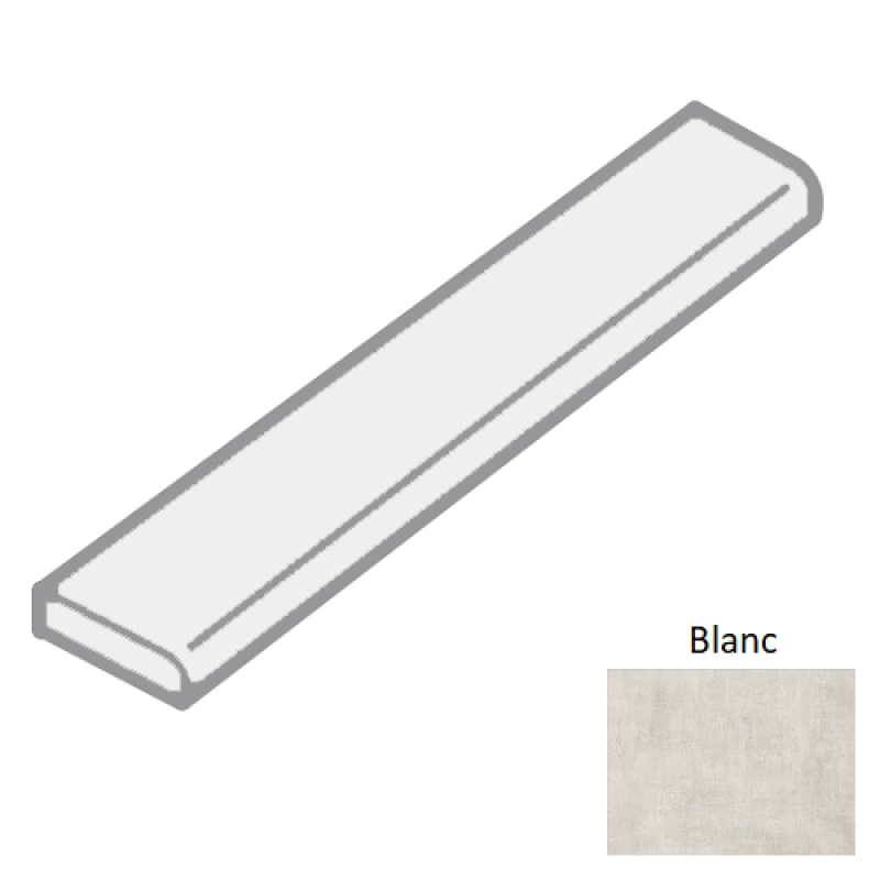 Runway Blanc Porcelain Floor & Wall Trim