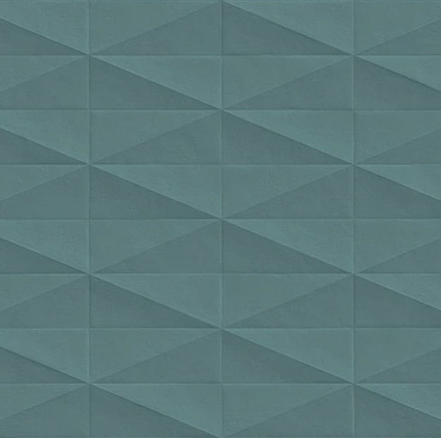 Eclettica Stare Sage Diamond Ceramic Tile - Matte - 15" X 48"