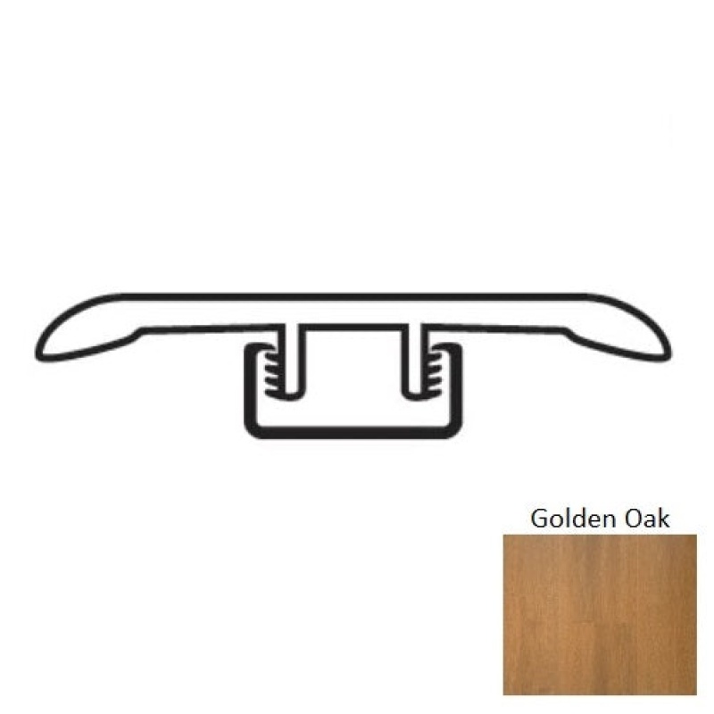 Nuvo Lux Adirondacks Golden Oak Laminate Wood Moulding / Trim - 1.71" X 94.48" T Molding - Aluminum Oxide
