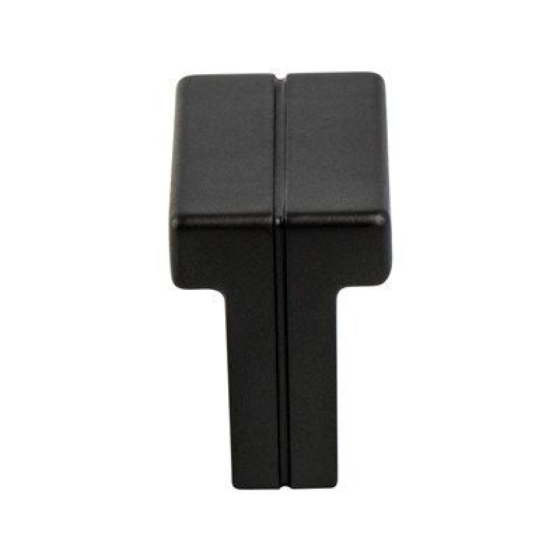 Berenson Skyline Zinc Cabinet Knob - Matte Black - 1 3/8" Length