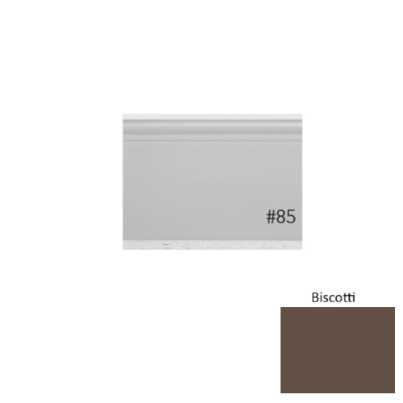 Pinnacle Plus #25 Classic Biscotti Rubber Coil Wall Base