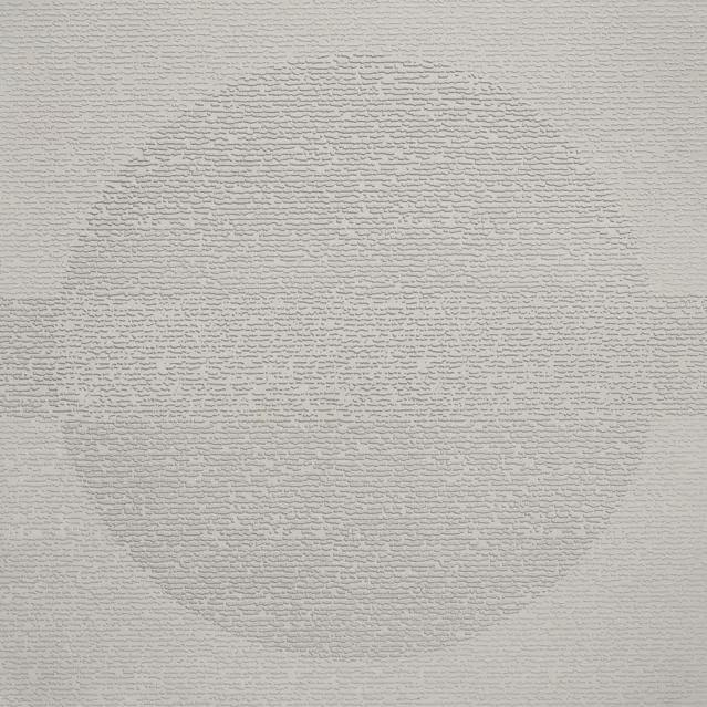 Johnsonite Grey Haze Round A Bout Circulinity Rubber Tile - Textured - 24" X 24"