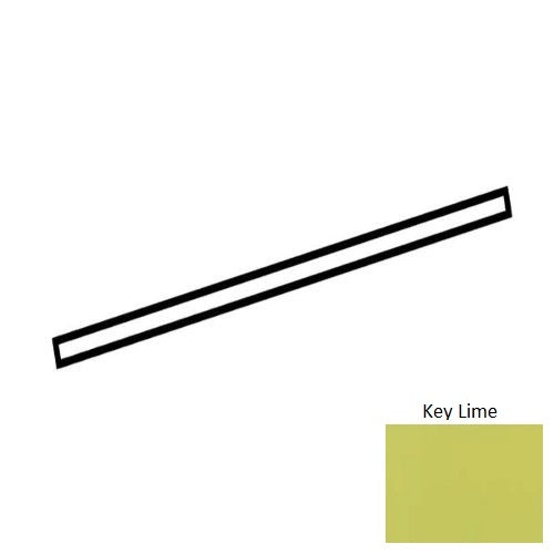 Color Wheel Classic Key Lime Ceramic Wall Trim - 1/2" X 11 15/16"