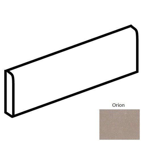 Astronomy Orion Porcelain Floor & Wall Trim - 3" X 24" Bullnose - Matte, Per Pack: 5 Pcs