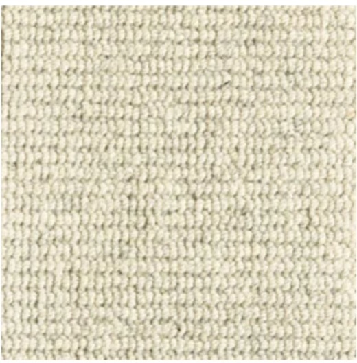 Hibernia Hillburn Bone Wool Blend Carpet - Loop