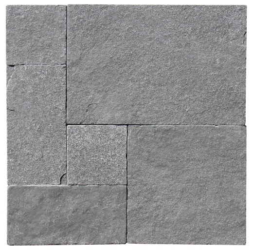 Kota Blue Limestone French Paver Versailles Pattern - Tumbled - Various Sizes, Per Pack: 8 Sqft