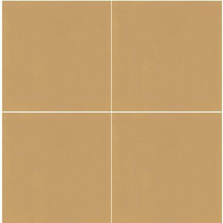 d_Segni Colors Mustard Porcelain Tile - Matte - 8" X 8", Per Pack: 10.32 Sqft
