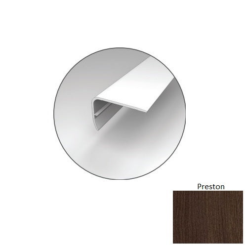 Pergo Extreme Woodbury Heights Preston Luxury Vinyl Moulding / Trim - 78.74" Overlap Stair Nose - Matte