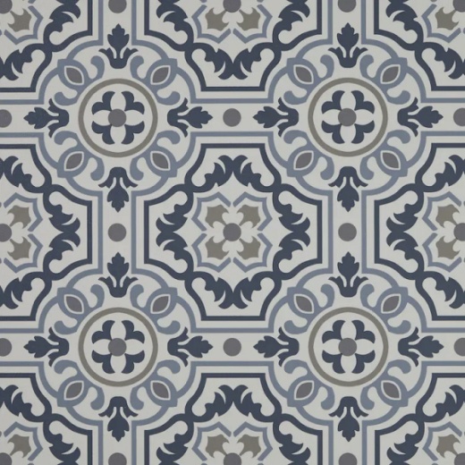Gold Tapestry Denim Resilient Luxury Sheet Vinyl - Pattern
