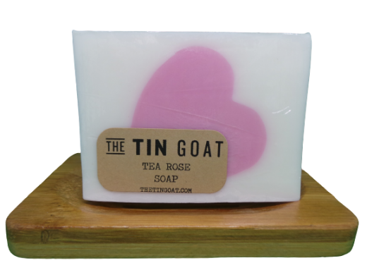 Tea Rose Soap - The Tin Goat