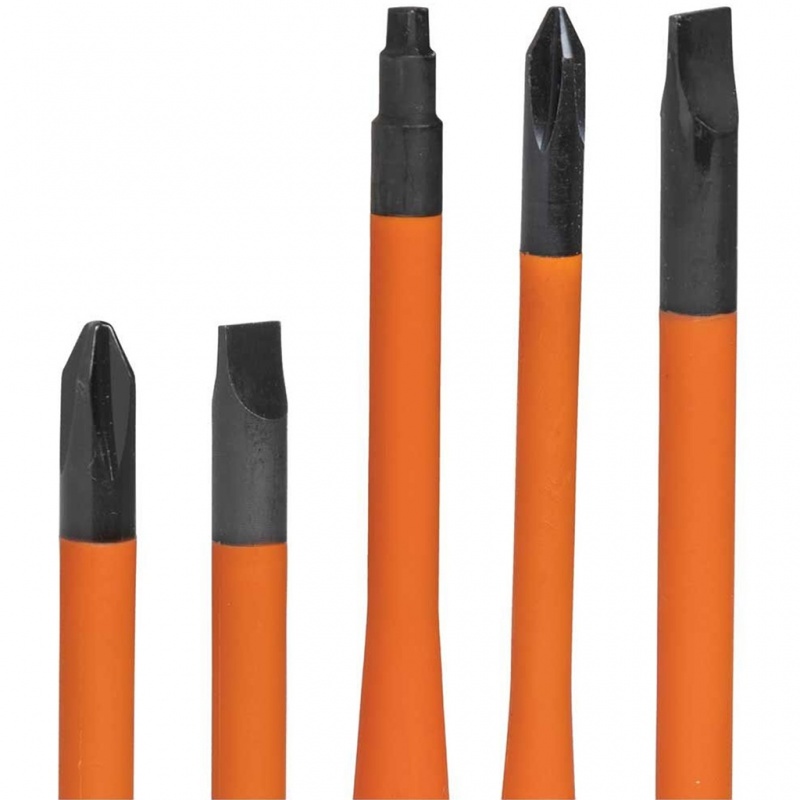 Klein Tools 6Pc Insulated Slim Tip Driver Set