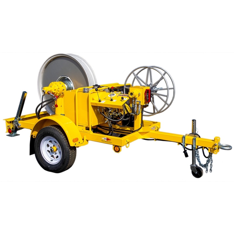 Gmp Sidewinder 42In Capstan Fiber Pulling Trailer