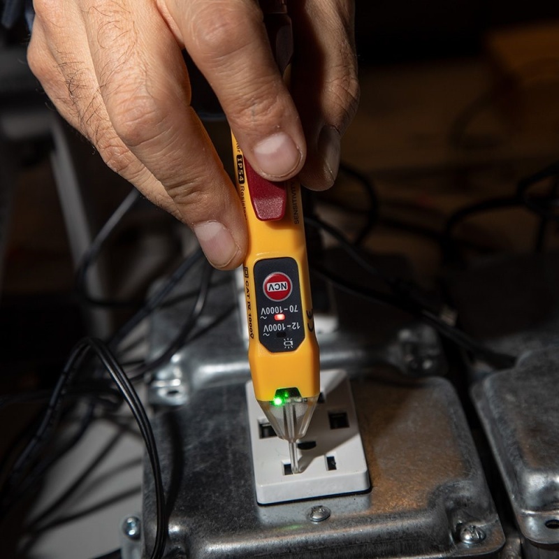 Klein Tools Dual Range Non-Contact 12-1000Vac Voltage Tester