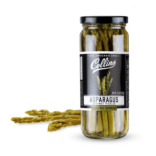 16 Oz. Gourmet Pickled Asparagus by Collins