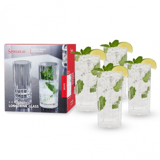 Spiegelau 12.3 Oz Perfect Longdrink Glass (Set Of 4)