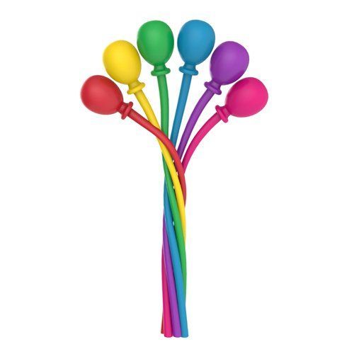 Float Away Stem Charms (Set Of 6) By Truezoo - The Ultimate Wine Glass Accessory