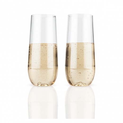 Flexi Stemless Champagne Flute Set