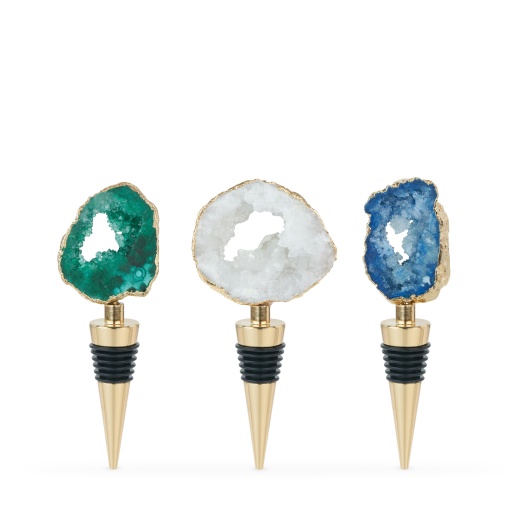 Blush Geode Stoppers - Thumbnail 5