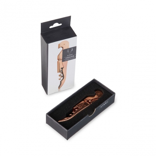 Summit Signature Double Hinged Corkscrew In Copper Viski