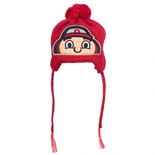 Ohio State Brutus Hat Color: Scarlet, Size: l
