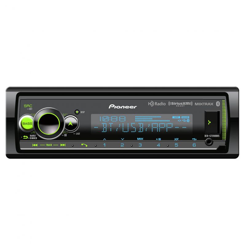 Pioneer Detachable Face Mechless Receiver With Bluetooth