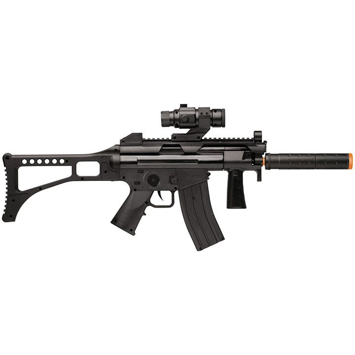 Game Face Tactical Full/Semi-Auto Airsoft Rifle With Rechargeable Battery