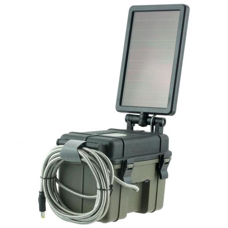 Hme Trail Camera 12V Solar Auxiliary Power Pack