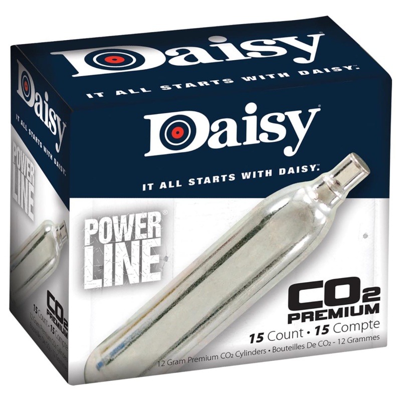 Daisy 12 Gram Co2 Cylinders (15 Count)