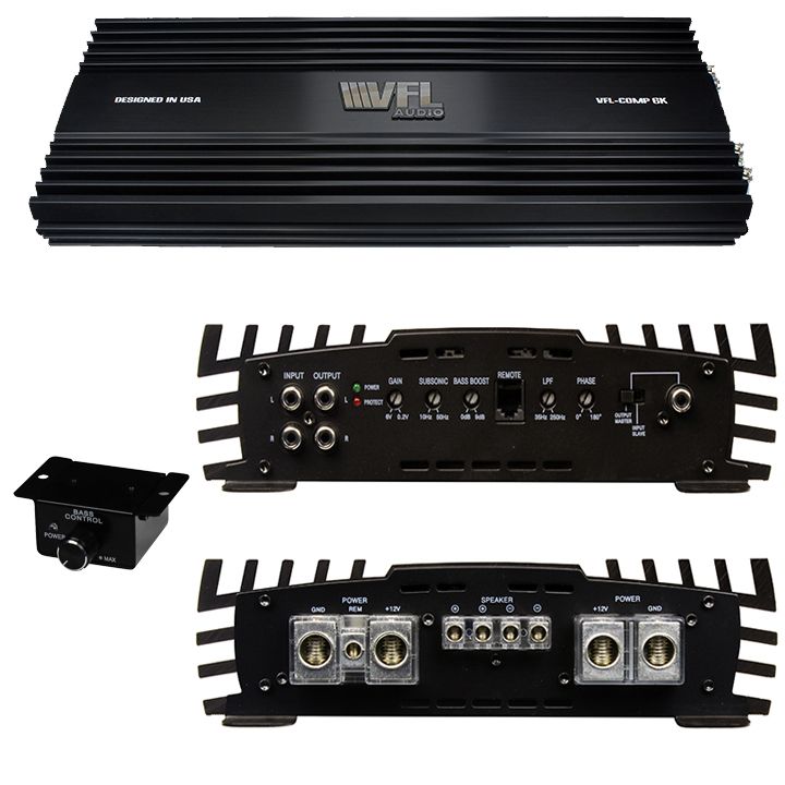 Buy American Bass VFL Audio Monoblock Amplifier 6000W RMS Online