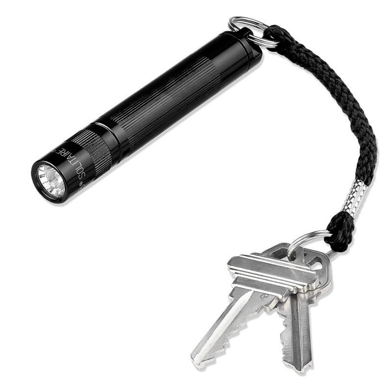Maglite Incandescent 1-Cell Aaa Solitaire Flashlight, Black