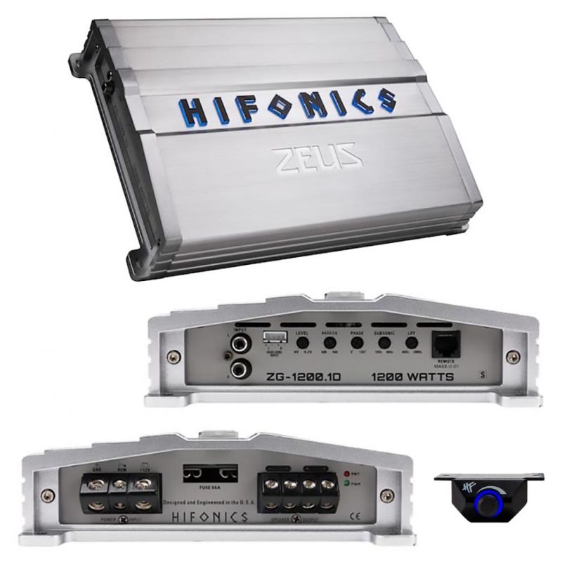 Hifonics Monoblock Amplifier, 1200 Watts