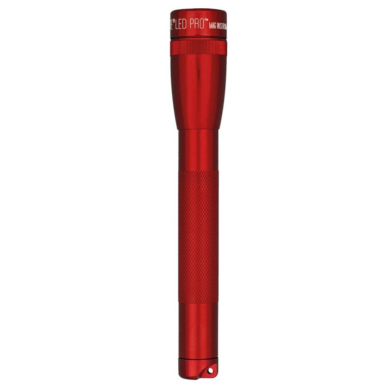 Maglite Led 2-Cell Aa Mini Pro Flashlight, Red