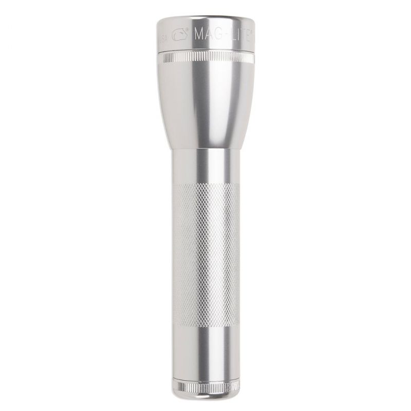 Maglite Led 2-Cell C Flashlight, Silver